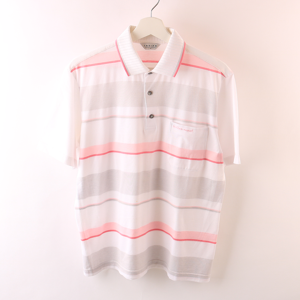 95 / 인디안 남성 여름 반팔 면혼방 셔츠 / P019 -030