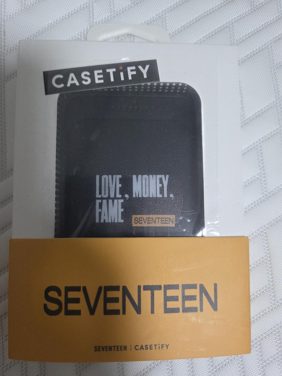 케이스티파이 맥세이프 카드지갑 가죽 세븐틴