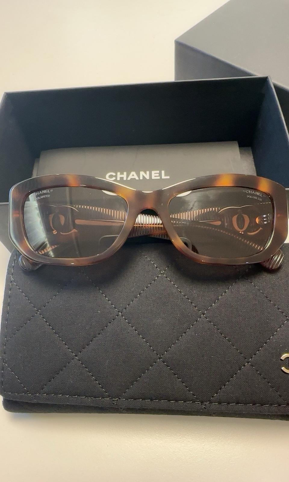 샤넬 빅로고 하바나 선글라스