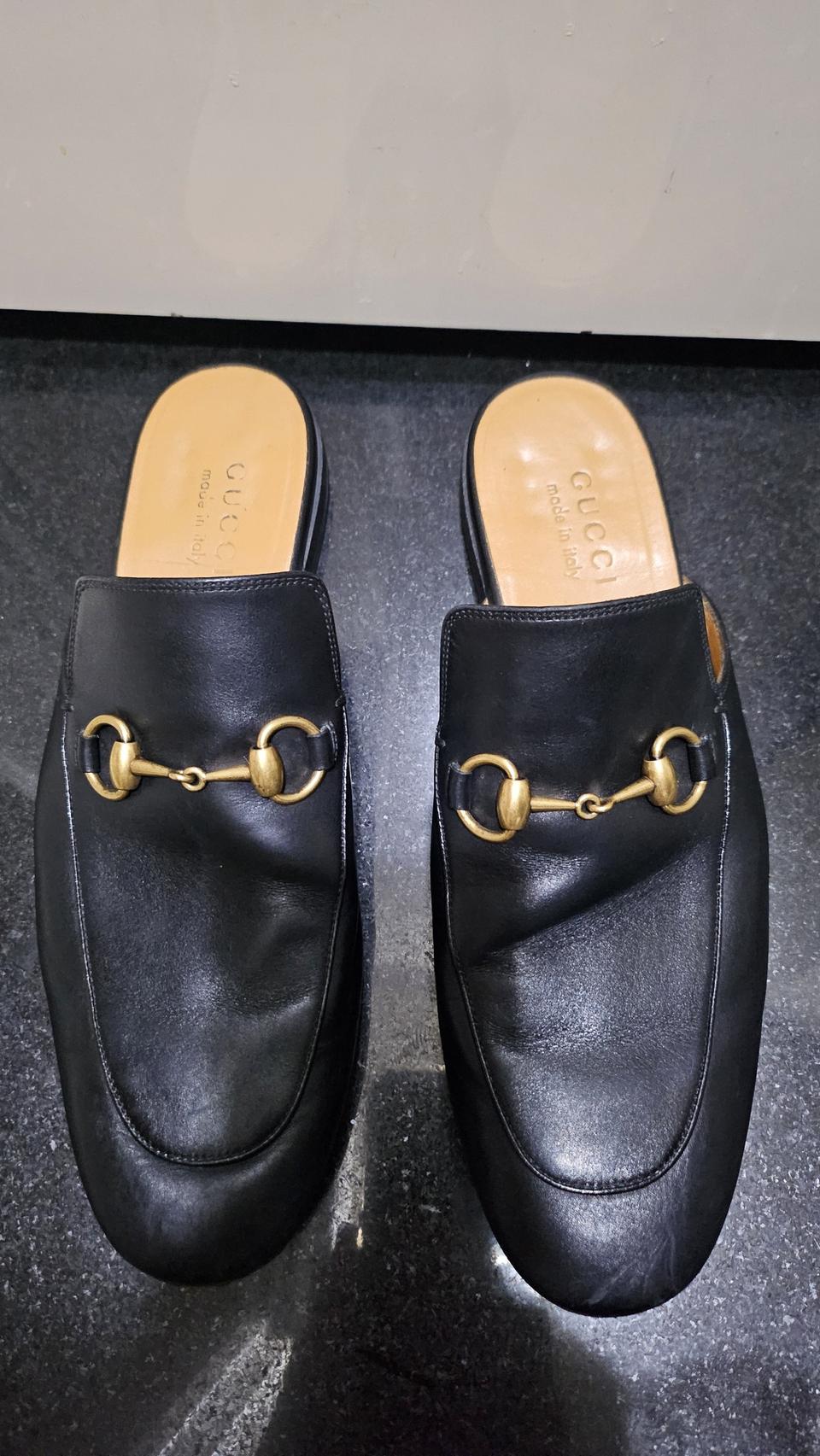 구찌 홀스빗 블로퍼 뮬 슬리퍼 255