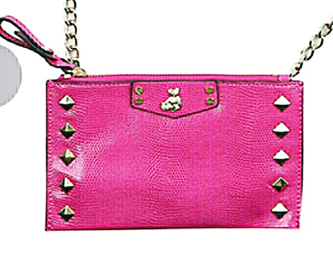 (할인)16만원 미니 베어 천연소가죽 크로스백