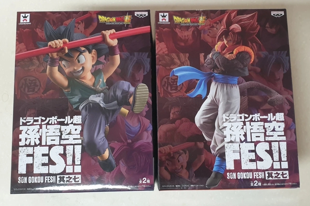 드래곤볼 FES시리즈 피규어 2종 새상품 일괄판매