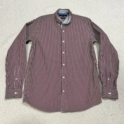 타미힐피거 셔츠 스트라이프 s