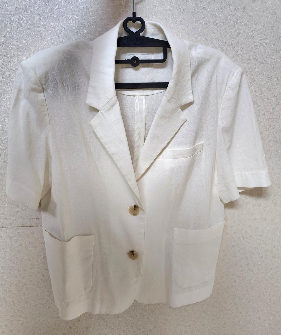 미쏘 여성 여름 반팔 린넨자켓(55~66)