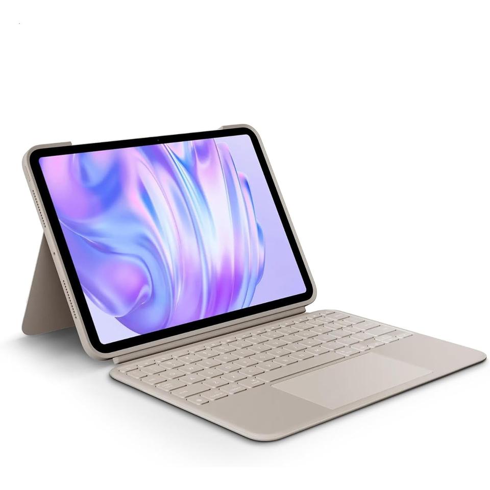 로지텍 콤보 터치 아이패드 프로 11인치 M4 트랙패드 키보드 케이스 -