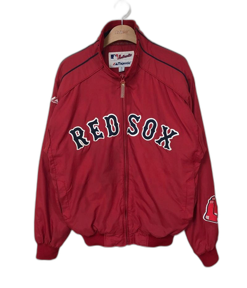 MLB 마제스틱 보스턴레드삭스 구형 어센틱 프리미어자켓 M(동계)