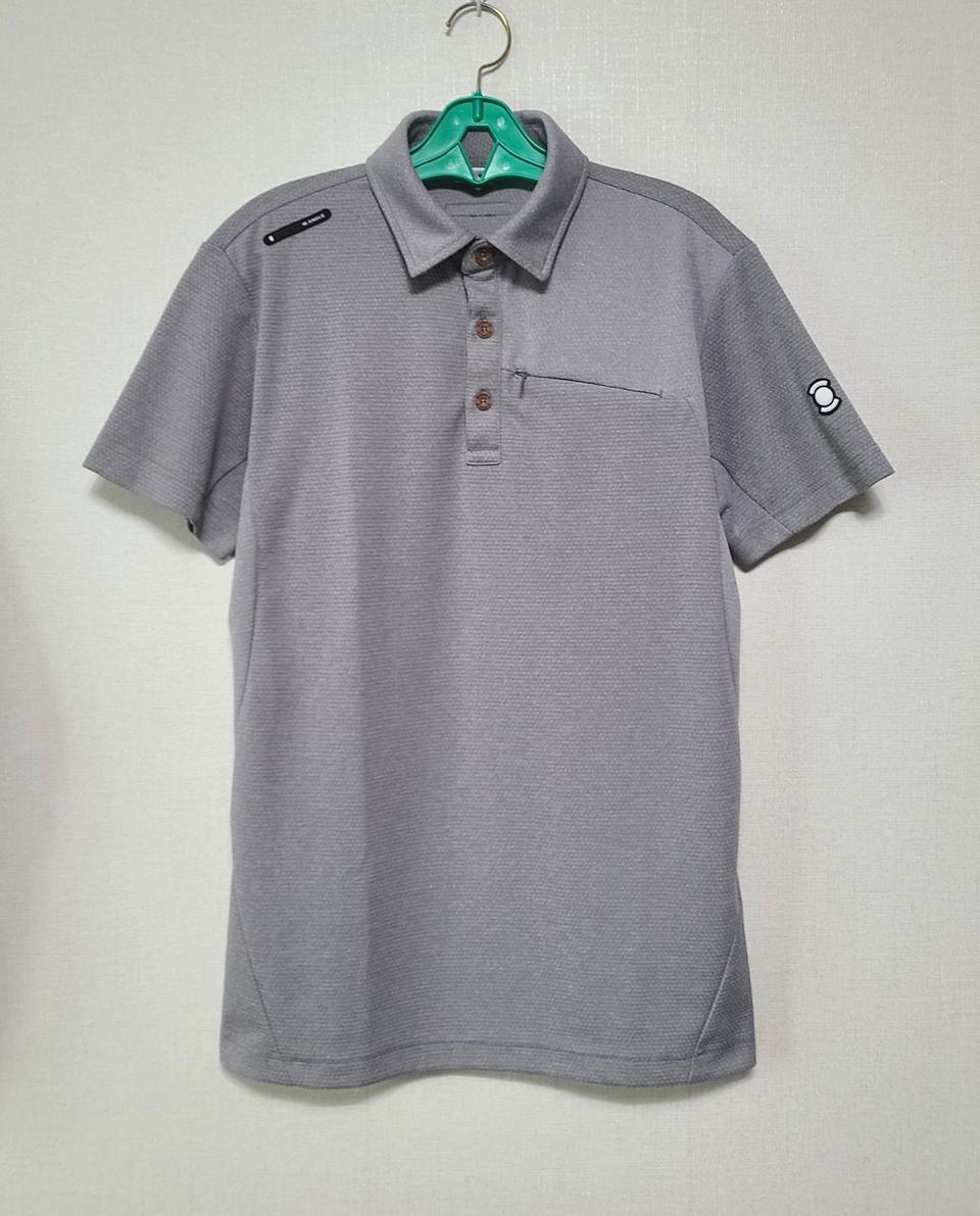 (남성) 와이드앵글 반팔 카라티셔츠