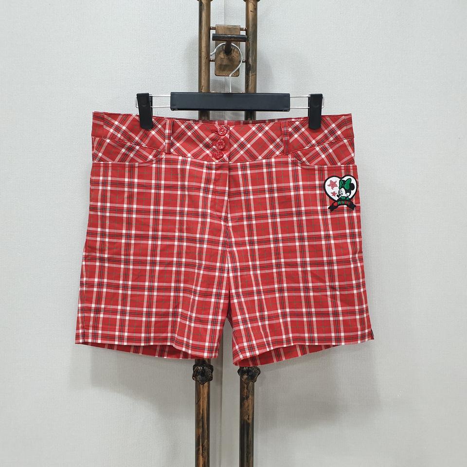 (kk67684)디즈니골프 여성 하이체크 반바지 28