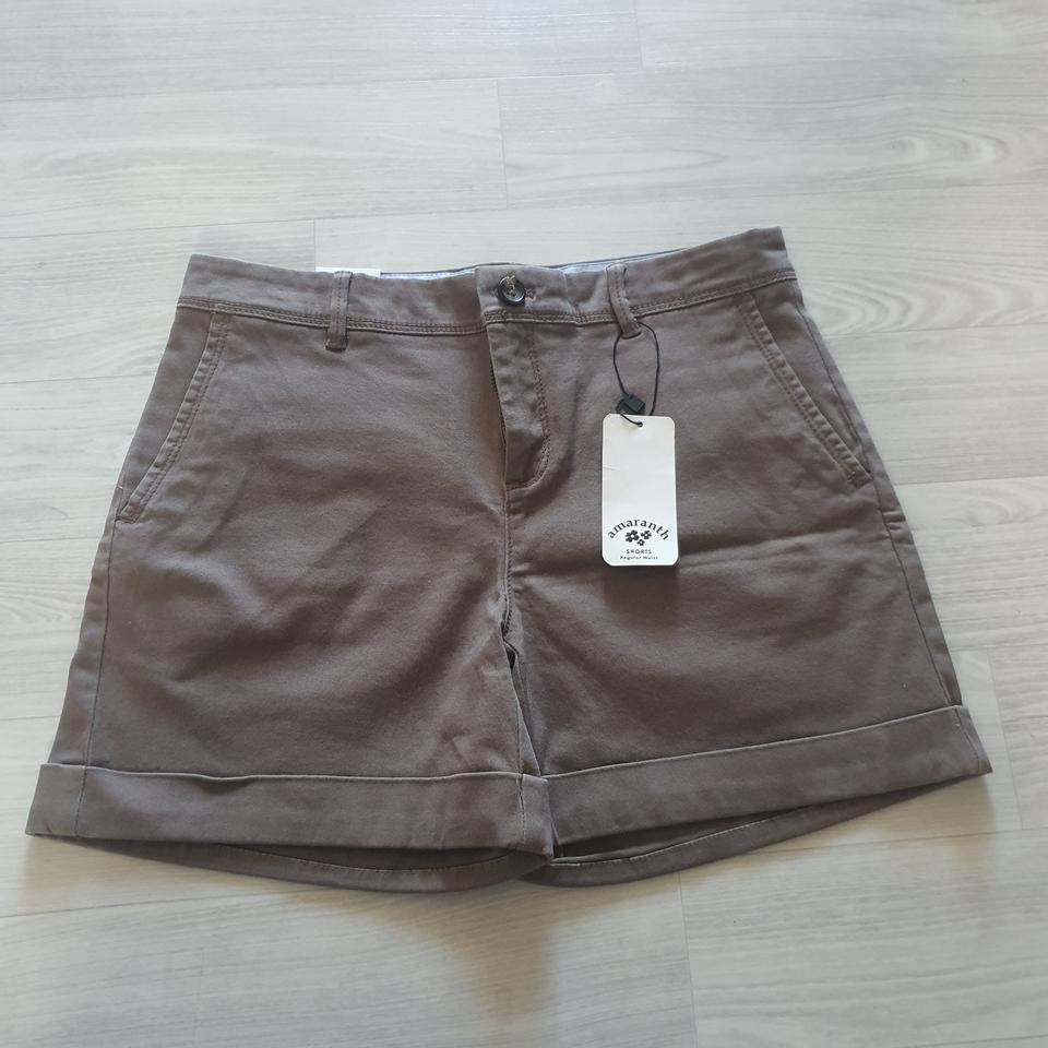 여름 반바지 새상품 36 M 여성 코코아색 숏팬츠