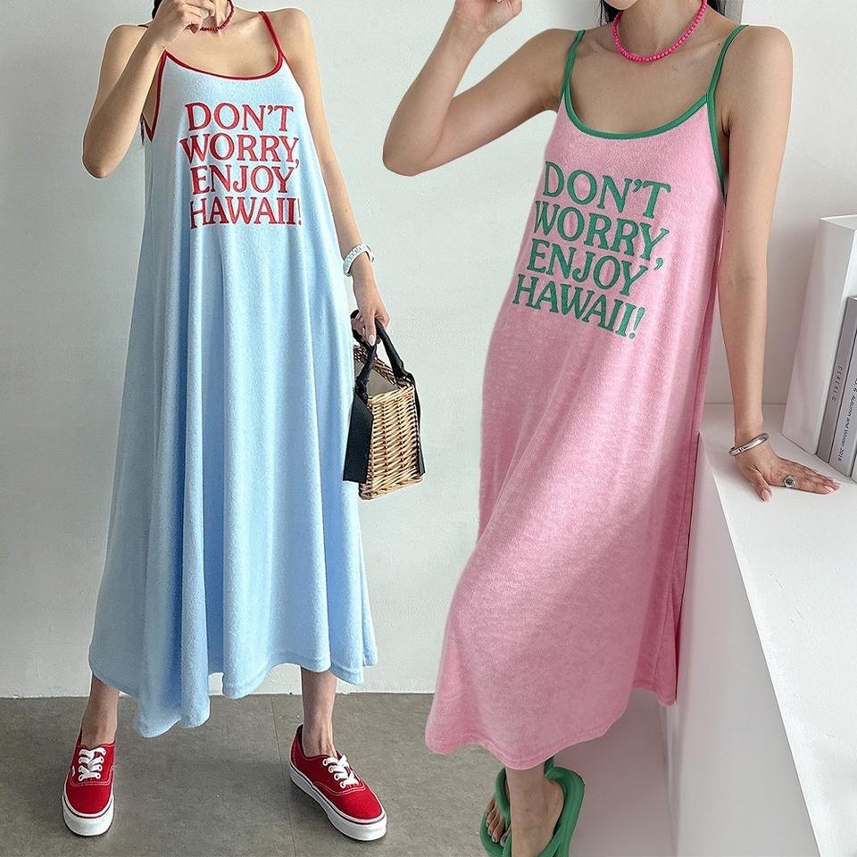 타올 나시원피스