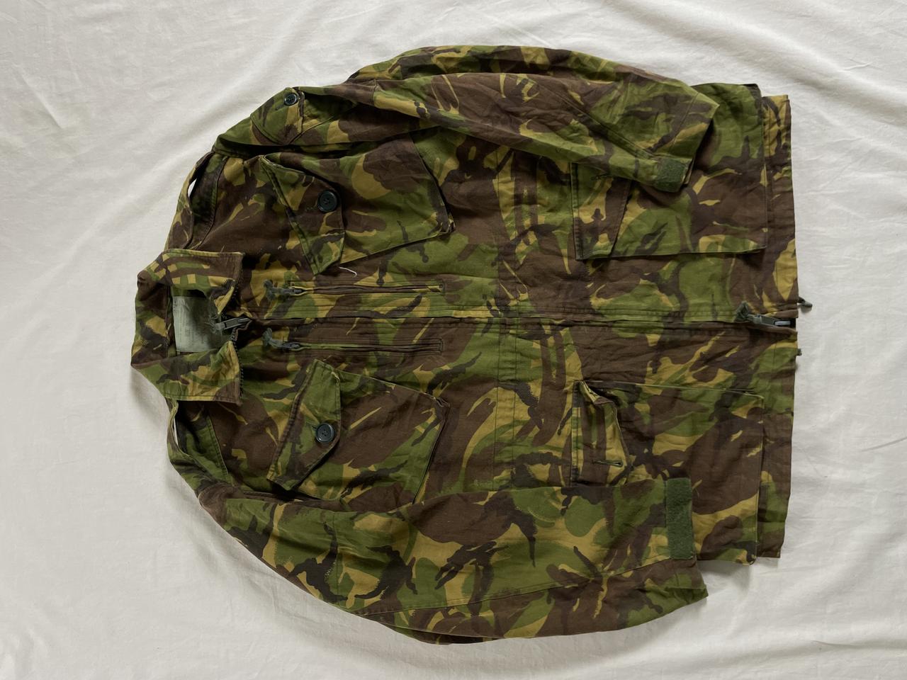 영국군 DPM 스목컴뱃 밀리터리 야상 L