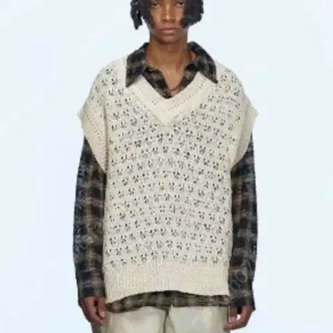 앤더슨벨 서스터네이블 니트 베스트 XL