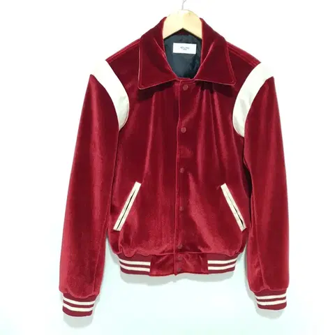 롤링 스튜디오 벨벳 바시티 자켓 S_W0051