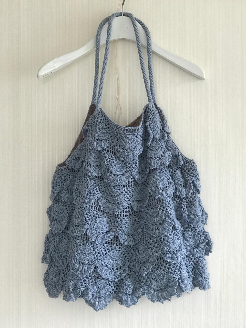 레이스뜨개가방