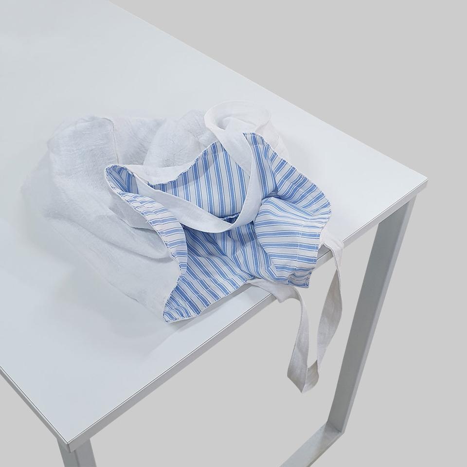 화이트 블루 링클백