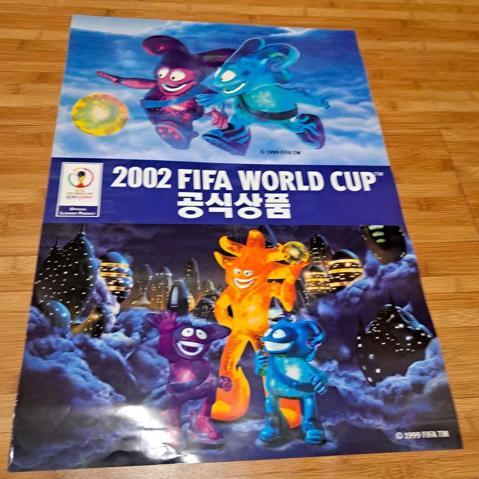 2002 FIFA WORLD CUP 공식상품 홍보 포스터
