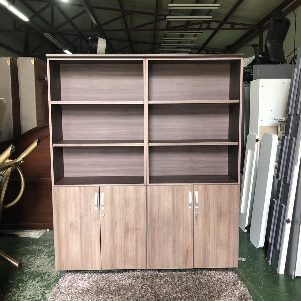 1600 5단 책장 캐비넷 세트