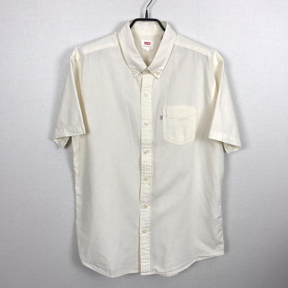 리바이스 린넨 마 반팔 셔츠 남방 남성L