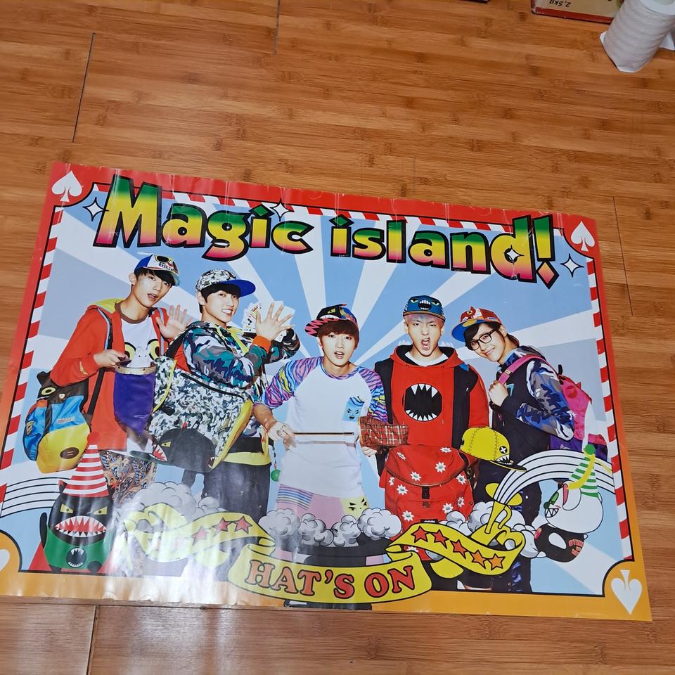 K팝 아이돌 스타 광고 모델 대형포스터