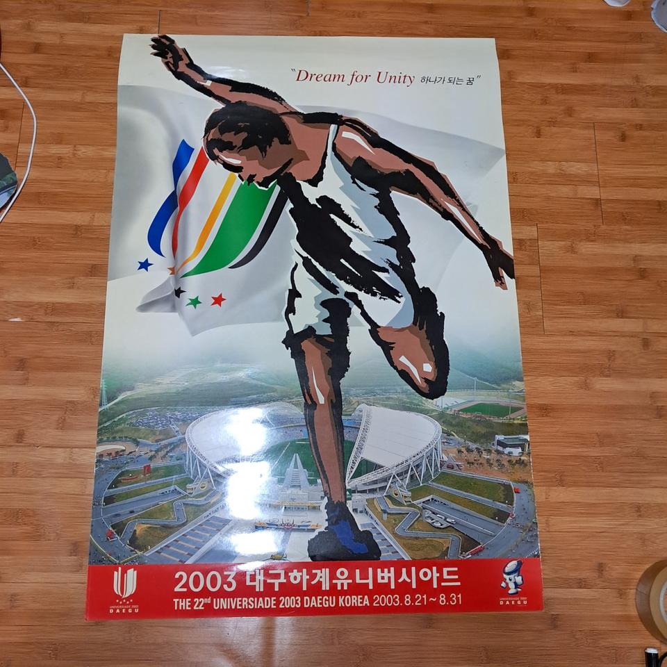 2003년 대구 하계유니버시아드 대회 초대형 포스터