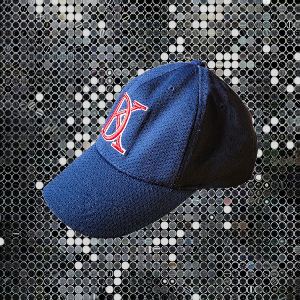 네이비 DK 로고 모자 (가볍고 편안한 착용감)