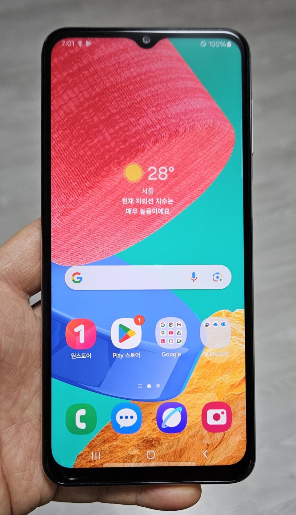 갤럭시 점프2 화이트 128GB A급 싸게 팝니다.