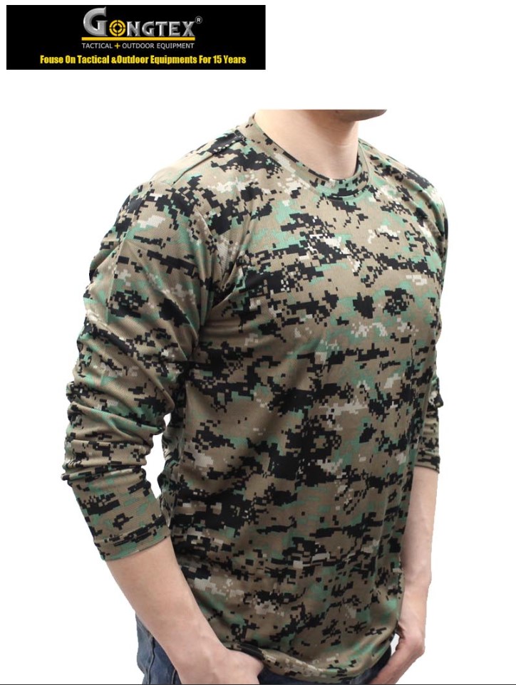 새제품) 공텍스 특전픽셀 라운드넥 긴팔 셔츠