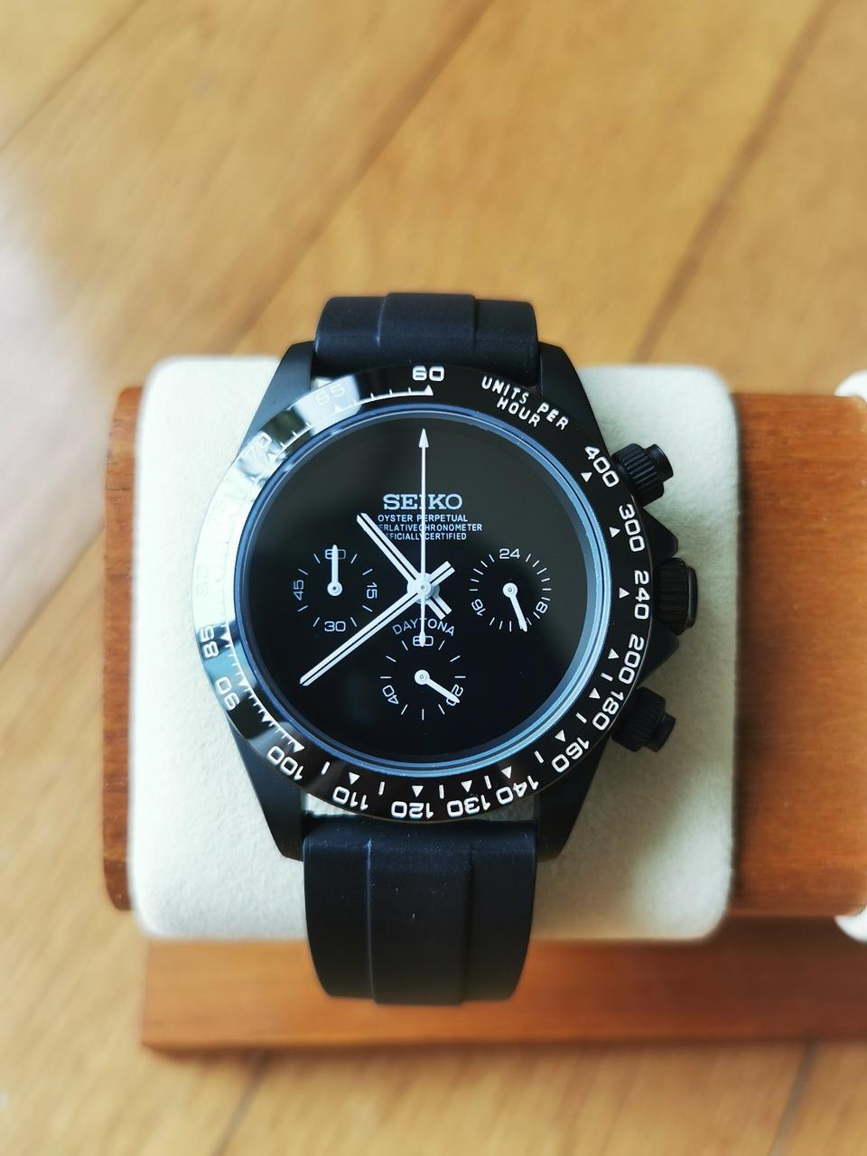 세이코 데이토나 커스텀 MOD 쿼츠 시계