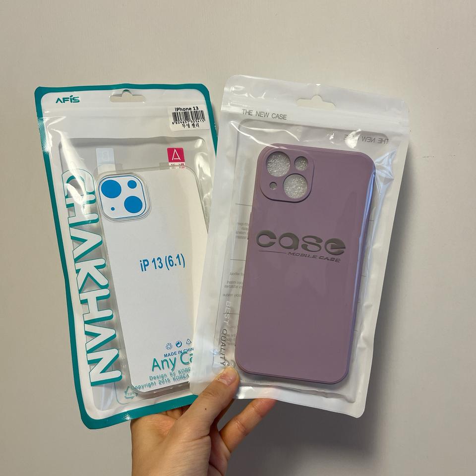 아이폰13 핸드폰 케이스 2종 세트 + 보호필름