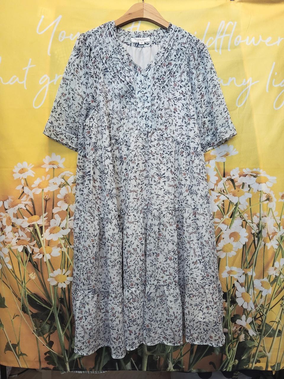 썰스데이아일랜드 쉬폰원피스 21년상품  S