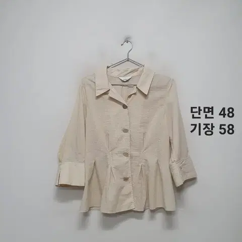 JJ지고트 시어서커 블라우스