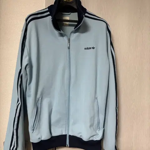 아디다스 베켄바우어 스카이블루 하늘색 져지 (100)