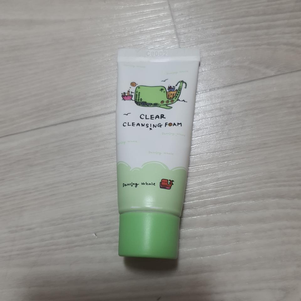 댄싱웨일 클리어 클렌징 폼 20ml (교신불가)
