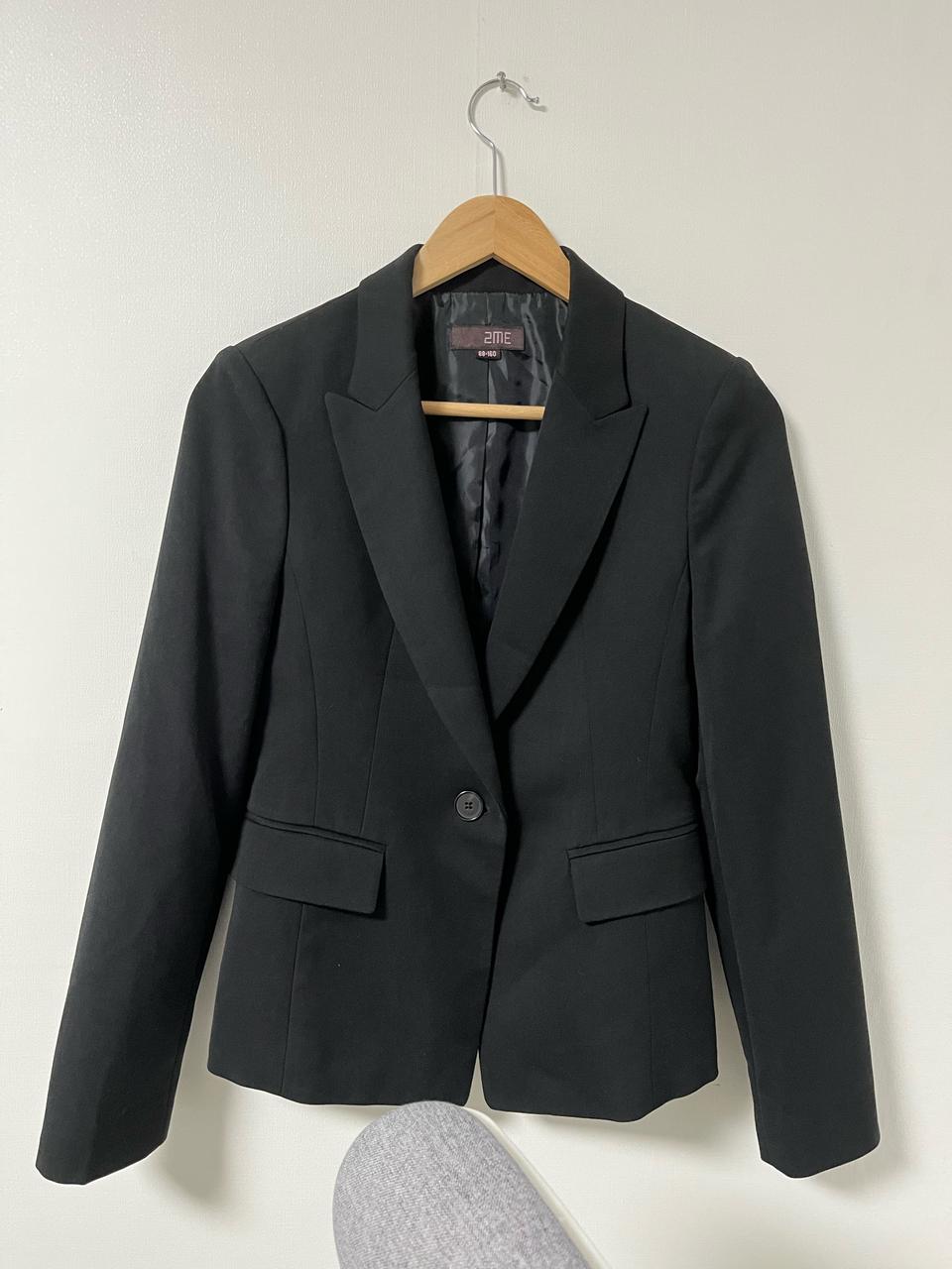 2me 여성 원버튼 정장 자켓