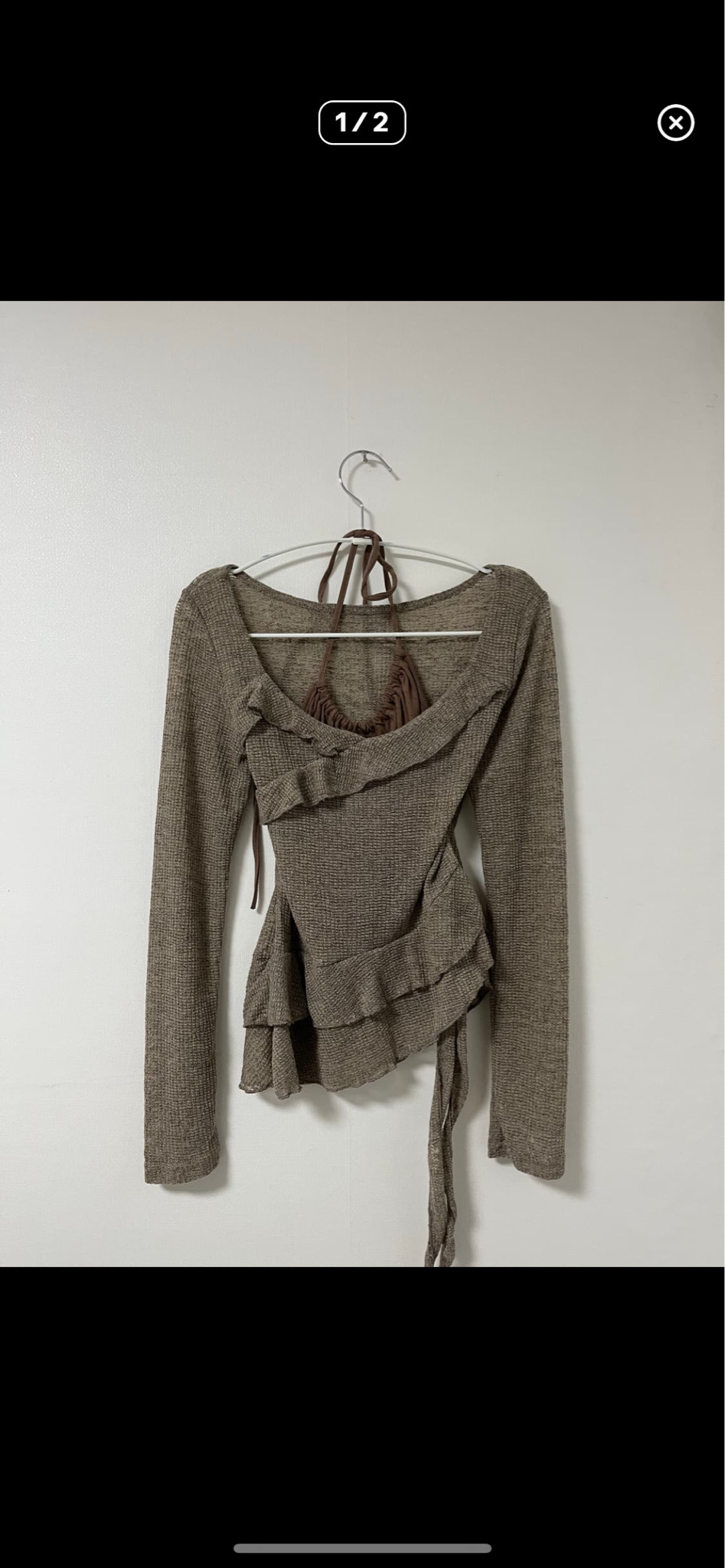 y2k 빈티지 니트