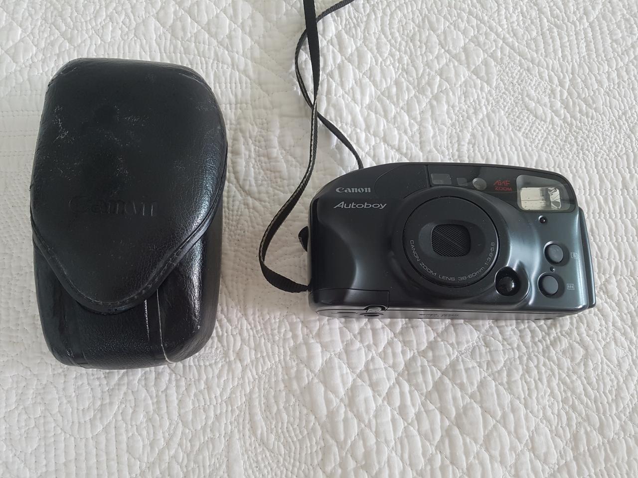 캐논 오토보이 aiaf 필름 카메라, 올림푸스 디지털 카메라 팝니다