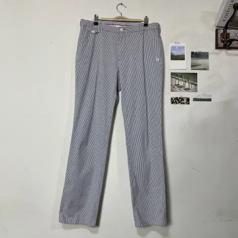 헤지스 골프웨어 스판 바지 34인치