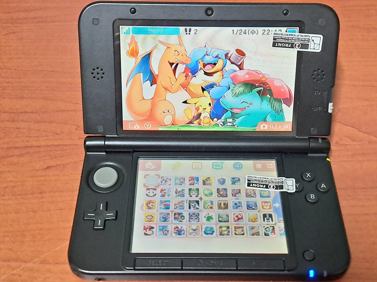 닌텐도 3DS XL 레드X블랙 256G