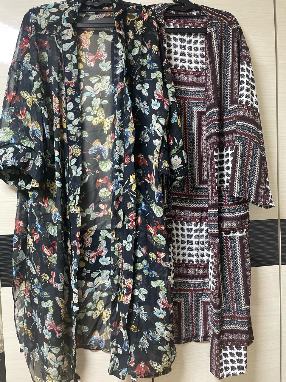 놀러가서 입기좋은 휴양지 롱 가디건 / 77사이즈까지