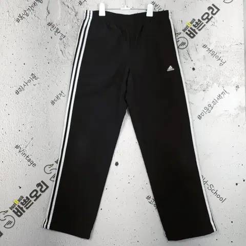 아디다스 트레이닝 메쉬 운동바지 블랙 L(34) 4400075