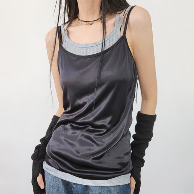 에이블리 새틴 이너 나시