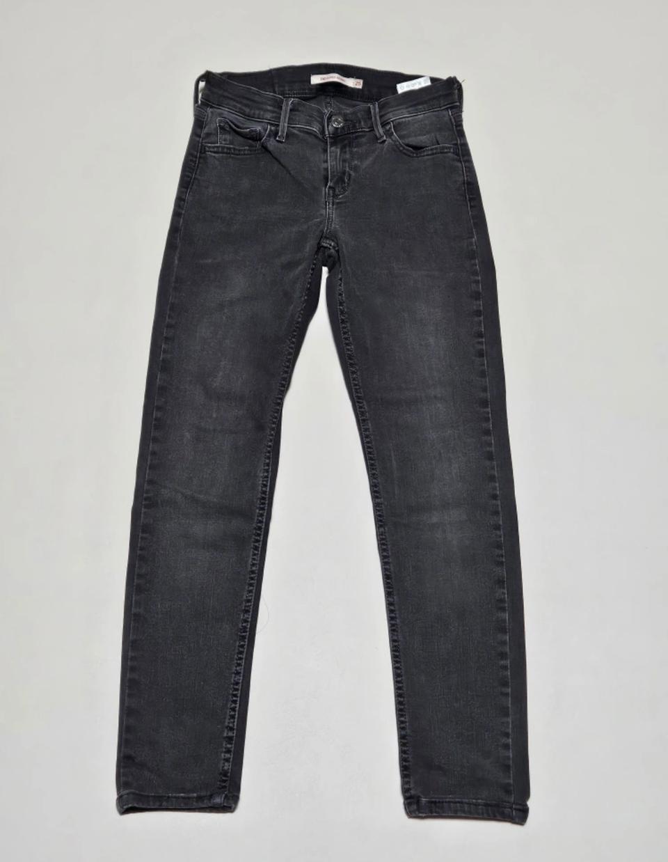 리바이스 블랙 스키니