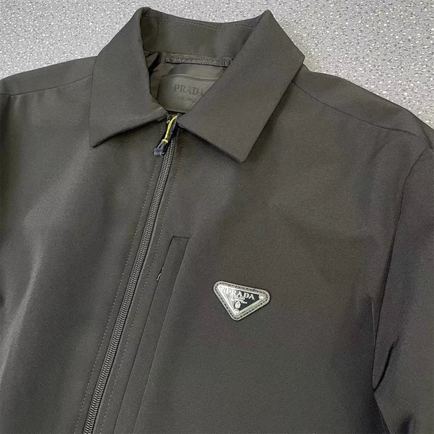 프라다 폴리셔츠 자켓
