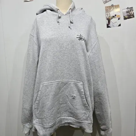 스투시 빅로고 후드 티셔츠