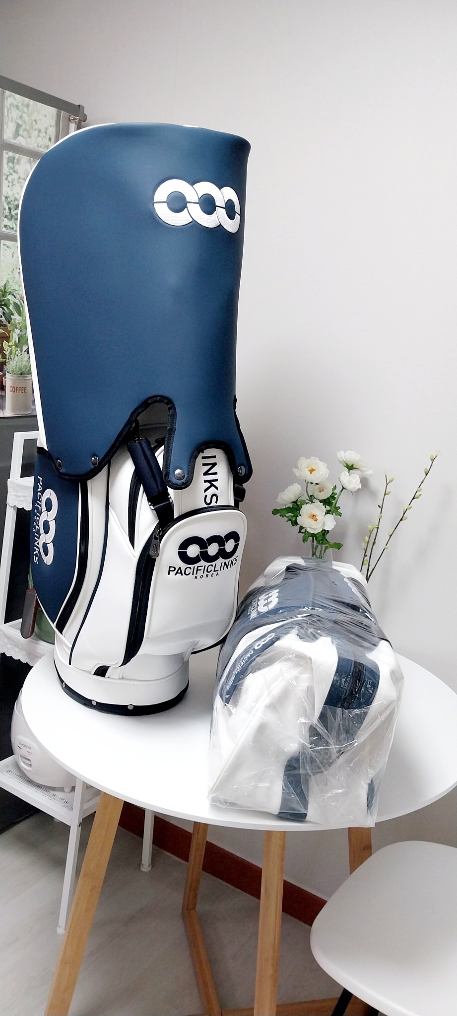 [새상품] 퍼시픽링스 골프 캐디백 스텐드형(네이비)/ 보스턴백 (네이비)