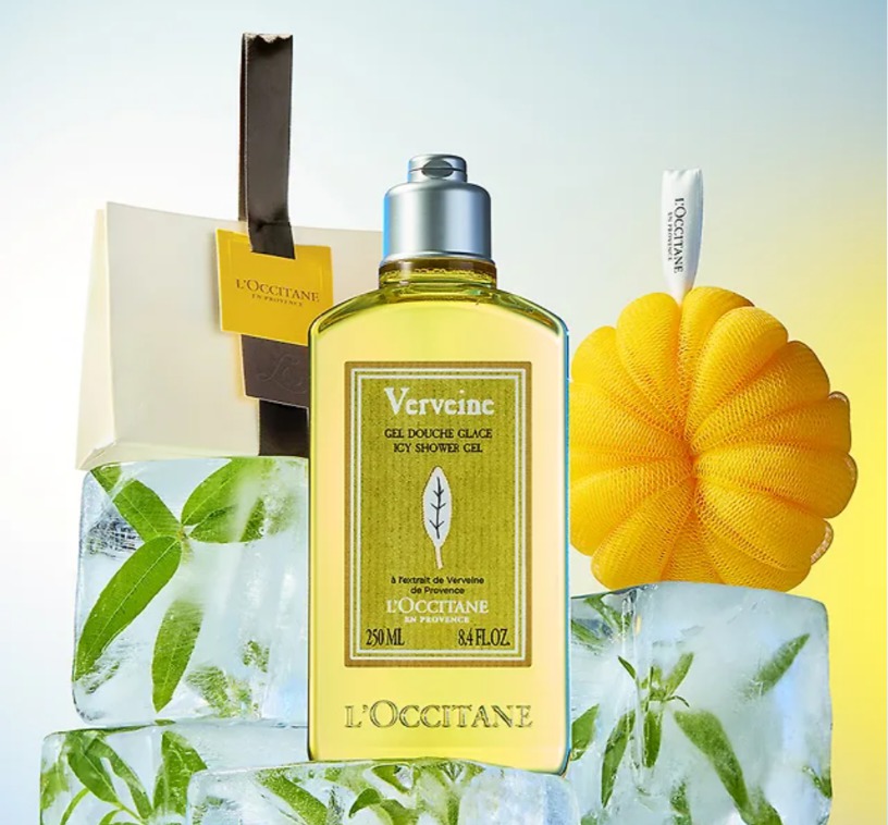 (새상품) 록시땅 버베나 샤워젤 250ml + 샤워볼 세트