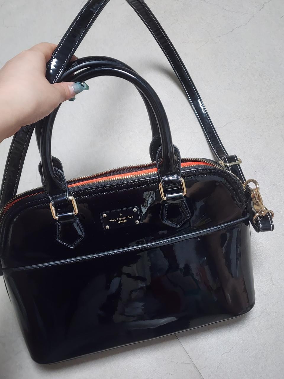 161 폴스부띠끄 미들 메이지백 유광블랙