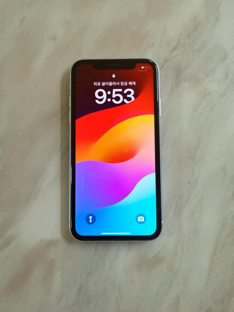 아이폰Xr 64GB 화이트 (새상품급)