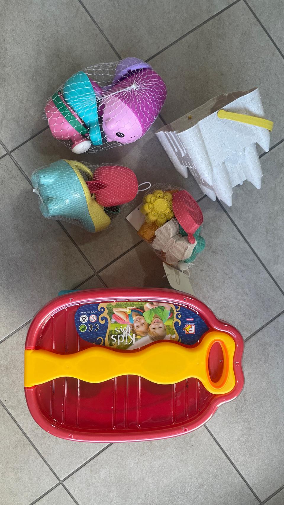 미사용 새제품 웨건 모래놀이 새트 택포