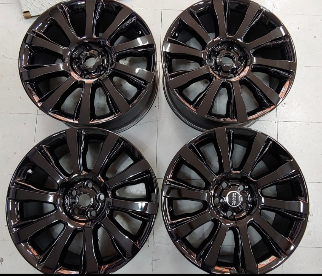 레인지로버 보그 21인치 블랙유광휠 한대분